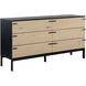 Rosso Black / Brown / Matte Black Dresser